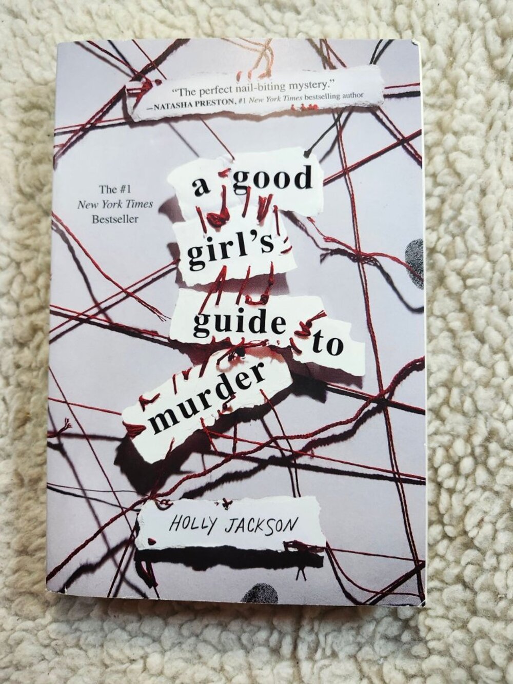 A Good Girl's Guide to Murder Holly Jackson Paperback 2021 YA Mystery Used